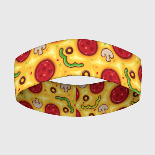 Повязка на голову 3D Pizza salami