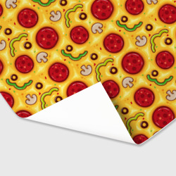 Бумага для упаковки 3D Pizza salami - фото 2