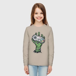 Детский лонгслив хлопок Old gamer - фото 2