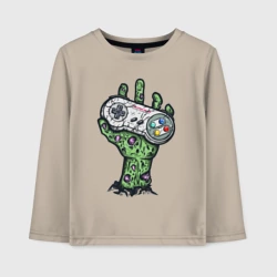 Детский лонгслив хлопок Old gamer