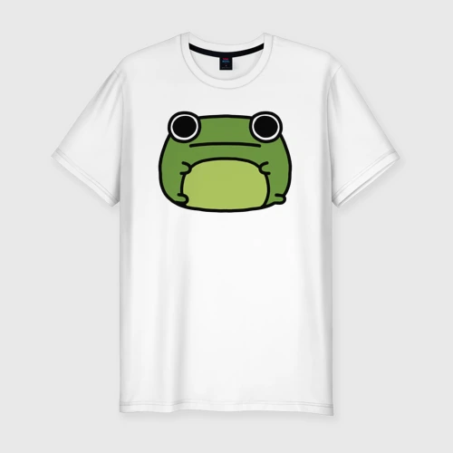 Мужская футболка хлопок Slim Frog Lucky