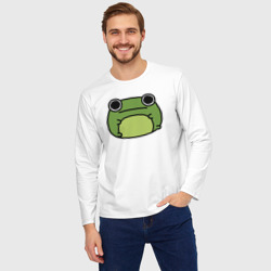 Мужской лонгслив oversize хлопок Frog Lucky - фото 2