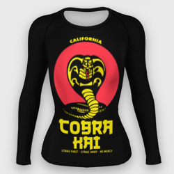 Женский рашгард 3D Cobra Kai California