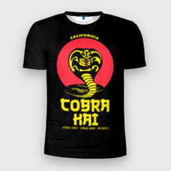 Мужская футболка 3D Slim Cobra Kai California