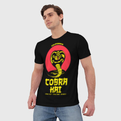 Мужская футболка 3D Cobra Kai California - фото 2