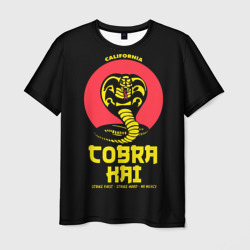 Мужская футболка 3D Cobra Kai California