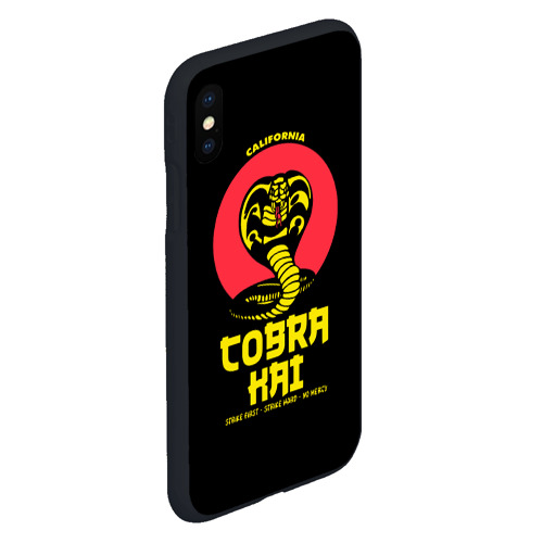 Чехол для iPhone XS Max матовый Cobra Kai California - фото 3