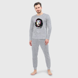 Мужская пижама с лонгсливом хлопок Че Гевара поп арт - фото 2