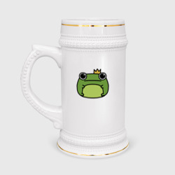 Кружка пивная Frog Lucky король