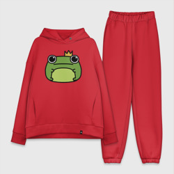 Женский костюм хлопок Oversize Frog Lucky король