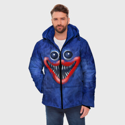 Мужская зимняя куртка 3D Smile Huggy Wuggy - фото 2