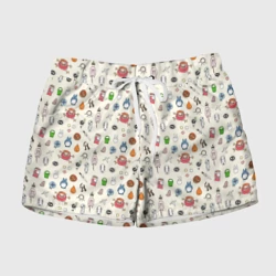 Женские шорты 3D Ghibli Аll