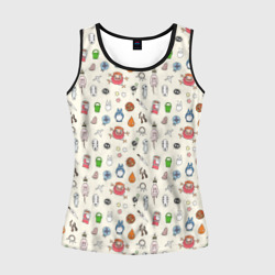 Женская майка 3D Ghibli Аll