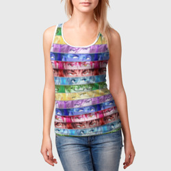 Женская майка 3D Баскетбол Куроко Манга Аниме, Глаза - фото 2