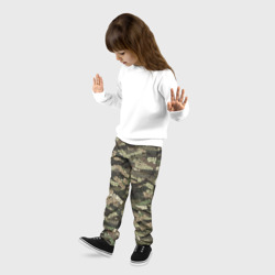 Детские брюки 3D Именной камуфляж Валера - фото 2