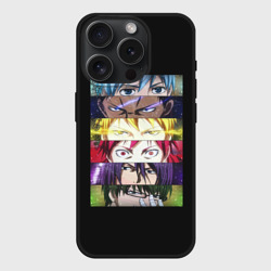 Чехол силиконовый для Apple iPhone 15 Pro матовый Kuroko No Basket