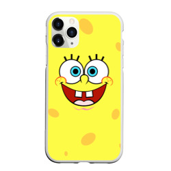 Чехол для iPhone 11 Pro Max матовый Спанч боб пара