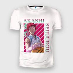 Мужская футболка 3D Slim Akashi Seijuro - Kuroko No Basket