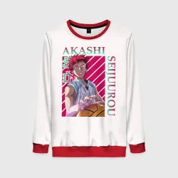Женский свитшот 3D Akashi Seijuro - Kuroko No Basket