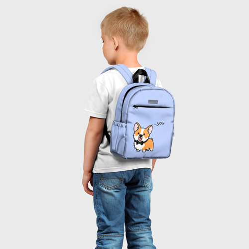 Детский рюкзак 3D Мальчик корги - фото 3