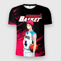 Мужская футболка 3D Slim Kuroko no Basuke, Akashi Seijuro Сейджуро Акаши