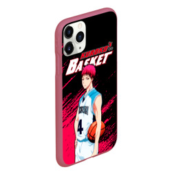 Чехол для iPhone 11 Pro Max матовый Kuroko no Basuke, Akashi Seijuro Сейджуро Акаши - фото 2