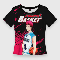 Женская футболка 3D Slim Kuroko no Basuke, Akashi Seijuro Сейджуро Акаши