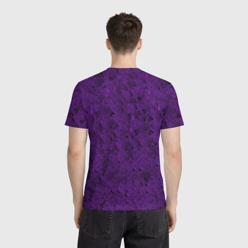 Мужская футболка 3D с принтом Shadow Fiend Phonk, вид сзади #2