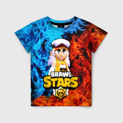 Детская футболка 3D Фэнг Бравл старс , Fang Brawl Stars