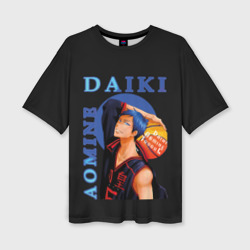 Женская футболка oversize 3D Аомине Дайки Aomine Daiki