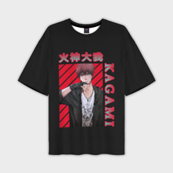 Мужская футболка oversize 3D Тайга Кагами Taiga Kagami