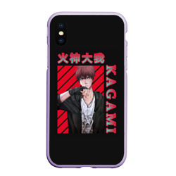 Чехол для iPhone XS Max матовый Тайга Кагами Taiga Kagami