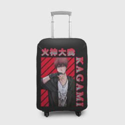 Чехол для чемодана 3D Тайга Кагами Taiga Kagami