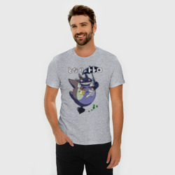 Мужская футболка хлопок Slim Totorо - фото 2