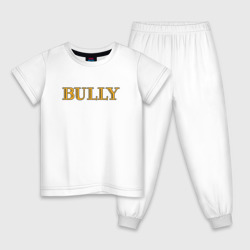 Детская пижама хлопок Bully big logo