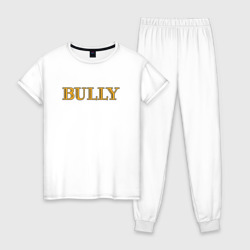 Женская пижама хлопок Bully big logo