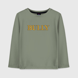 Детский лонгслив хлопок Bully big logo