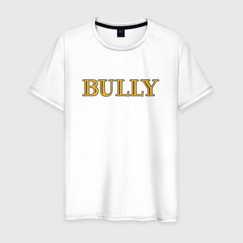 Мужская футболка хлопок Bully big logo