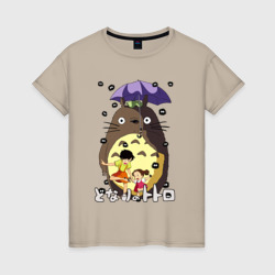 Женская футболка хлопок Susuwatari