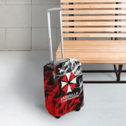 Чехол для чемодана 3D Umbrella Corporation Fire - фото 2
