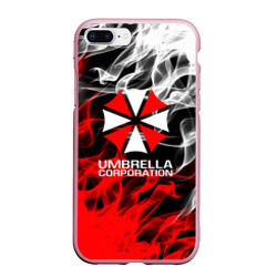 Чехол для iPhone 7Plus/8 Plus матовый Umbrella Corporation Fire