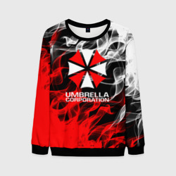 Мужской свитшот 3D Umbrella Corporation Fire