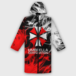 Мужской дождевик 3D Umbrella Corporation Fire