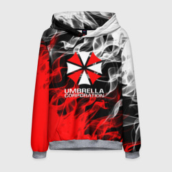 Мужская толстовка 3D Umbrella Corporation Fire