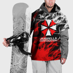 Накидка на куртку 3D Umbrella Corporation Fire