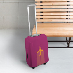 Чехол для чемодана 3D В Пурпурном Небе - фото 2