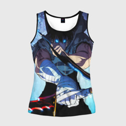 Женская майка 3D Поднятие Уровня в одиночку Сон Джин Ву , solo leveling