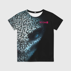 Детская футболка 3D X-COM 2 Alien skulls