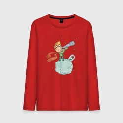 Мужской лонгслив хлопок Обратная сторона луны