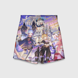 Детские спортивные шорты 3D Genshin Impact - Арка Инадзумы